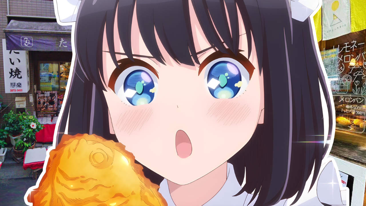 Maid-san wa Taberu dake : l'anime food qui est un guide touristique caché