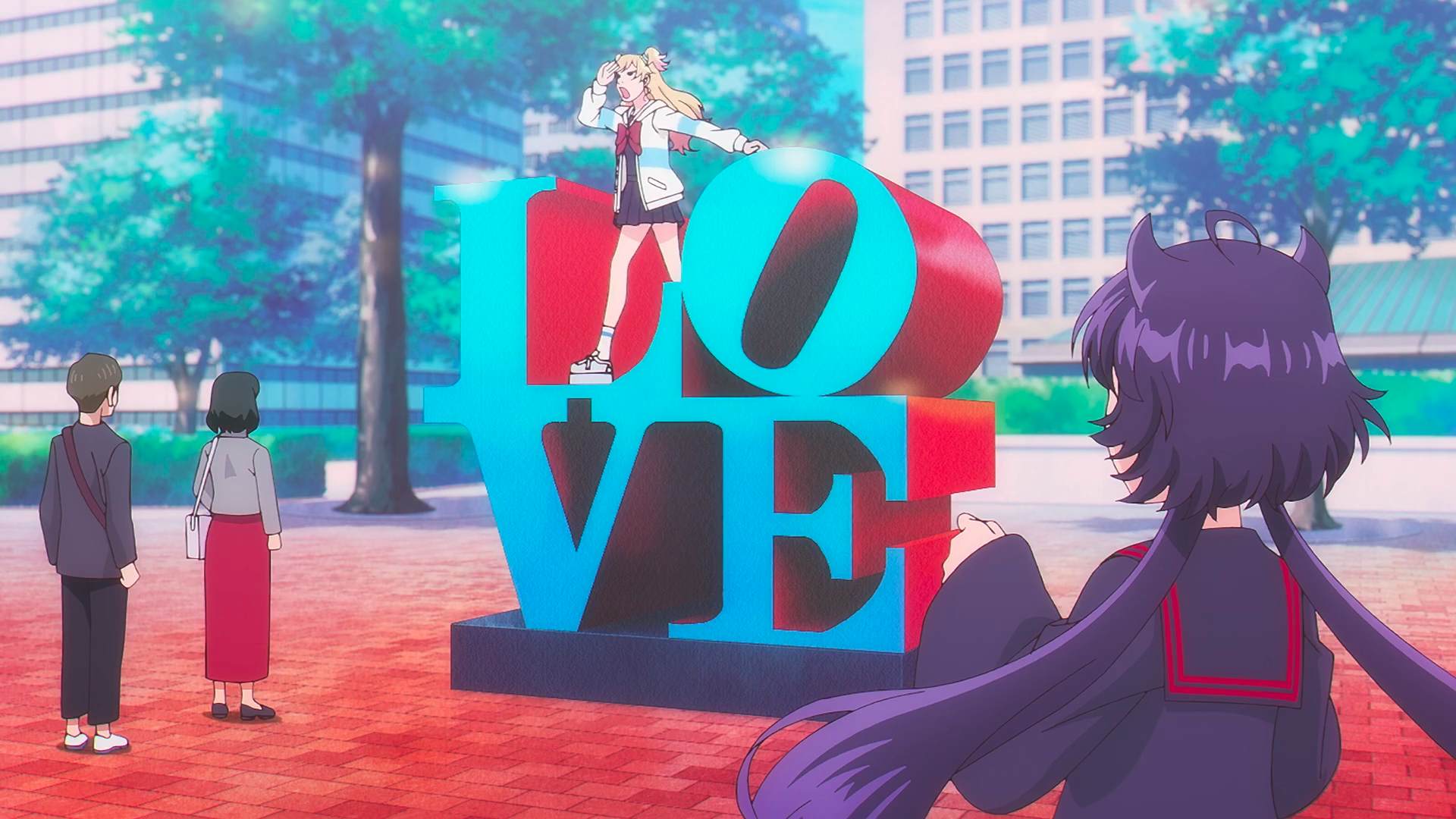 Robert Indiana Sculpture: "LOVE"